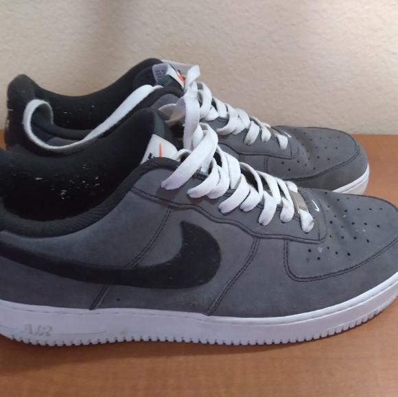 COPY - MEN'S USED NIKE AIR FORCE 1 SUEDE SHOES - Picture 10 of 12